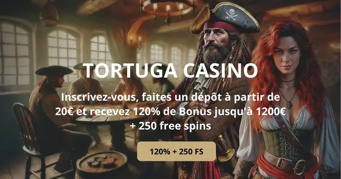 Découvrez le Casino Tortuga en Ligne : Bonus et Application pour les Français
