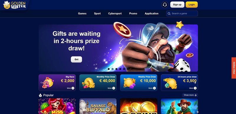 Experience the Thrills of Golden Mister Casino in the UK Today